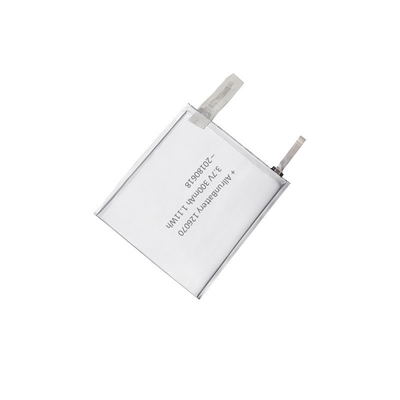 MP5 প্লেয়ারের জন্য OEM 1C 3.7V 300mAh আল্ট্রা থিন লিথিয়াম পলিমার ব্যাটারি