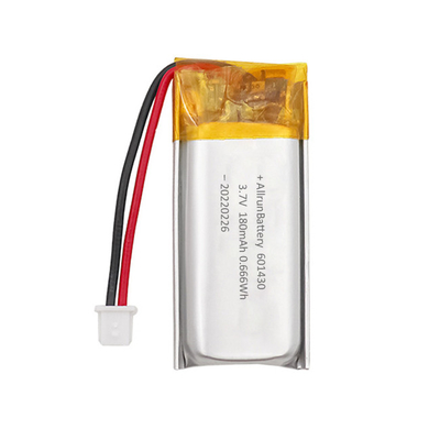 কাস্টম 3.7V 180mAh LiPo ব্যাটারি 1C রিচার্জেবল লি পলি ব্যাটারি