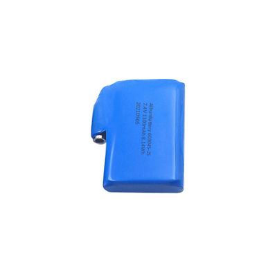 2S1P পরিধানযোগ্য রিচার্জেবল ব্যাটারি 1100mAh 7.4 V লিথিয়াম পলিমার ব্যাটারি প্যাক