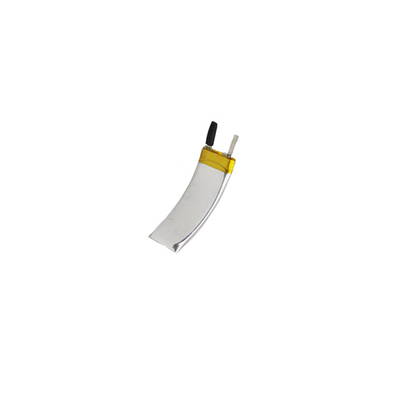 পরিধানযোগ্য পণ্যের জন্য 3.7V 30mAh 250727 রিচার্জেবল কার্ভড লিপো ব্যাটারি