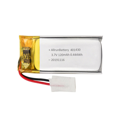 3.7V 120mAh LiPo ব্যাটারি রিচার্জেবল কাস্টম লিথিয়াম পলি ব্যাটারি 1C