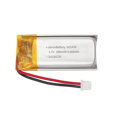 কাস্টম 3.7V 180mAh LiPo ব্যাটারি 1C রিচার্জেবল লি পলি ব্যাটারি