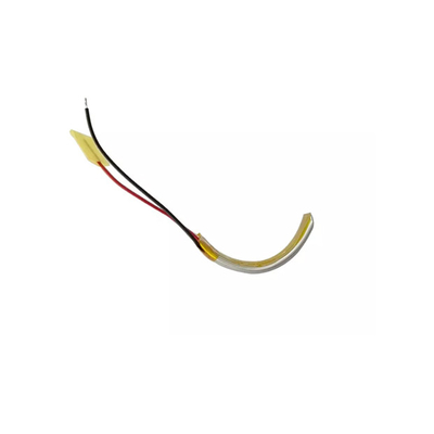 বাঁকা LiPo রিচার্জেবল ব্যাটারি 3.7 V 13mAh কম স্ব-স্রাব সহ