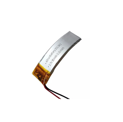 AR কার্ভড LiPo ব্যাটারি 85mAh 3.7 V রিচার্জেবল লিথিয়াম ব্যাটারি