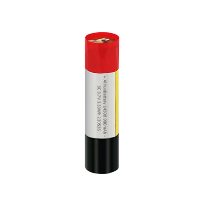 কাস্টম নলাকার 3C LiPo ব্যাটারি 3.7 V 900mAh লি পলিমার ব্যাটারি