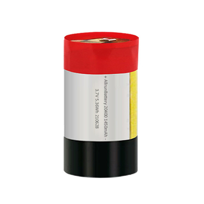হালকা নলাকার LiPo ব্যাটারি 1450mAh 3.7 V Li পলিমার ব্যাটারি
