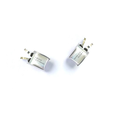 উচ্চ নির্ভরযোগ্যতা মিনি লিপো ব্যাটারি 10mAh 3.7V লিথিয়াম পলিমার ব্যাটারি সেল