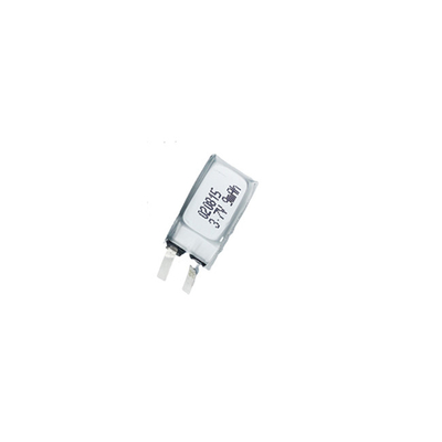 3.7V 9mAh মিনি লিপো ব্যাটারি 020815 আল্ট্রা স্মল লিথিয়াম আয়ন পলিমার সেল 60mA