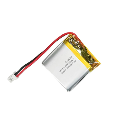 স্কোয়ার 3.7 V LiPo ব্যাটারি 900mAh / 3.7 V লিথিয়াম পলিমার ব্যাটারি প্যাক