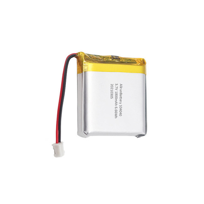 3.7V 1800mAh IoT ব্যাটারি প্যাক স্কোয়ার লিথিয়াম পলিমার ব্যাটারি প্যাক
