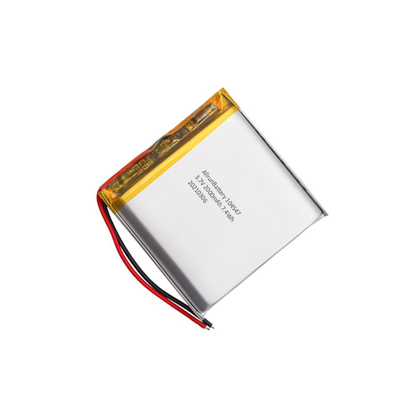 104545 স্কোয়ার আকৃতির ব্যাটারি প্যাক 3.7 V 2200mAh LiPo ব্যাটারি
