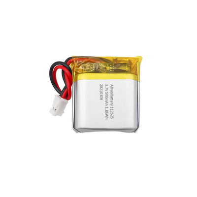 রিচার্জেবল স্কয়ার IoT ব্যাটারি প্যাক 3.7V 500mAh LiPo ব্যাটারি