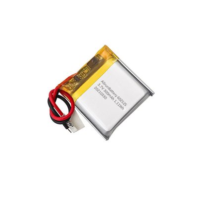 1C 3.7 V 300mAh লিথিয়াম রিচার্জেবল পলিমার ব্যাটারি প্যাক 602525