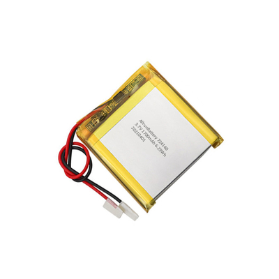 স্কয়ার 3.7 V 1700mAh লিথিয়াম পলিমার ব্যাটারি রিচার্জেবল 724140