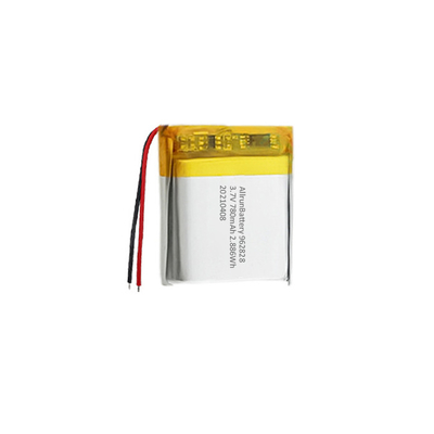 রিচার্জেবল স্কোয়ার আকৃতির ব্যাটারি 780mAh 7.4 V LiPo ব্যাটারি প্যাক