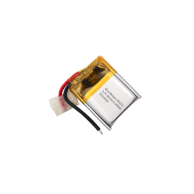 3.7V 40mAh আল্ট্রা স্মল লিপো ব্যাটারি / লিথিয়াম পলিমার ব্যাটারি 401215