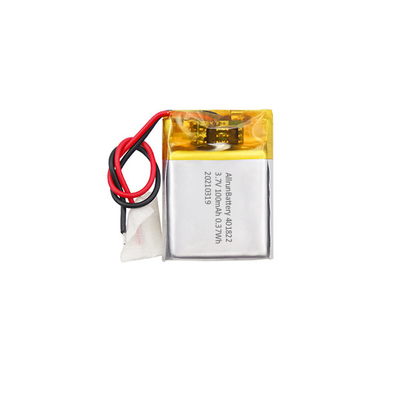 শক্তিশালী মিনি লিপো ব্যাটারি 3.7 V 100mAh আল্ট্রা স্মল লিথিয়াম পলিমার ব্যাটারি