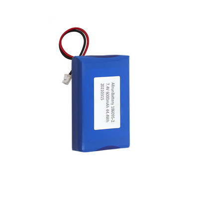2S1P 6000mAh লিথিয়াম পলিমার ব্যাটারি প্যাক 7.4 V 6000mAh LiPo ব্যাটারি