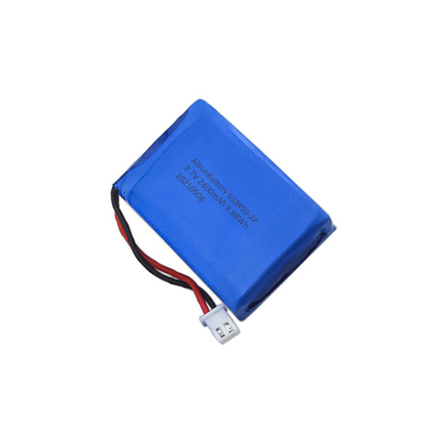শক্তিশালী 3.7 V 2400mAh LiPo ব্যাটারি 1S2P লিথিয়াম পলিমার ব্যাটারি প্যাক