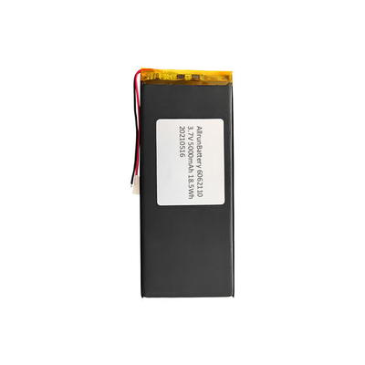 হালকা লিথিয়াম পলিমার ব্যাটারি 3.7 V 5000mAh রিচার্জেবল লিথিয়াম ব্যাটারি