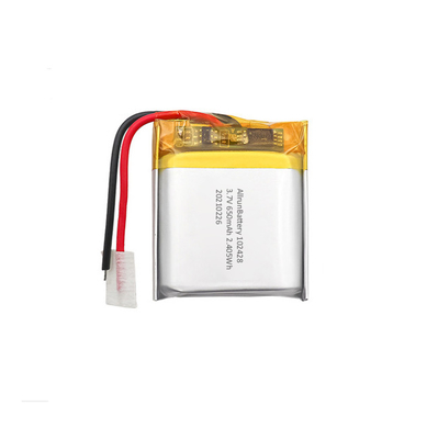 কাস্টম 3.7 V 650mAh LiPo ব্যাটারি 1C রিচার্জেবল লিথিয়াম পলিমার ব্যাটারি প্যাক