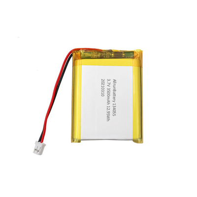 কাস্টম 3.7V 3500mAh আয়তক্ষেত্র আকৃতির ব্যাটারি / LiPo ব্যাটারি 134055
