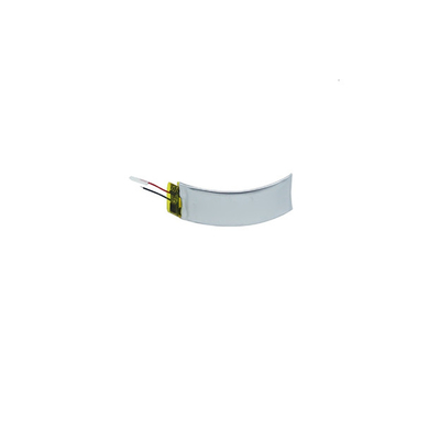 হাই সাইকেল রিচার্জেবল কার্ভড লিপো ব্যাটারি 3.7 V 45mAh 401629