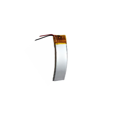 কাস্টম 320mAh 3.7 V পরিধানযোগ্য রিচার্জেবল ব্যাটারি কার্ভড LiPo ব্যাটারি