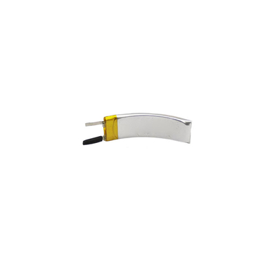 বাঁকা পরিধানযোগ্য রিচার্জেবল ব্যাটারি 3.7 V 80mAh LiPo ব্যাটারি