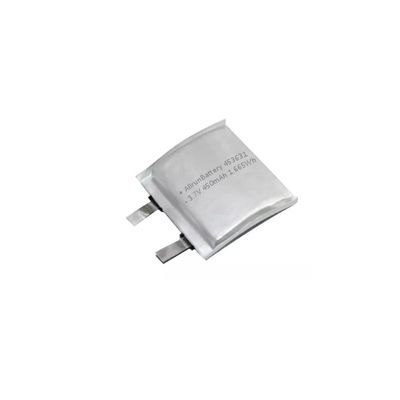 কাস্টম আকৃতির LiPo ব্যাটারি 450mah 3.7 V রক্তচাপ ডিভাইসের জন্য রিচার্জেবল লিথিয়াম পলিমার ব্যাটারি