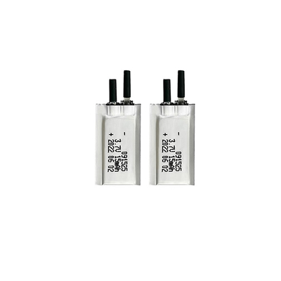 3.7V 15mAh কাস্টম রিচার্জেবল আল্ট্রা থিন লিপো ব্যাটারি 091525