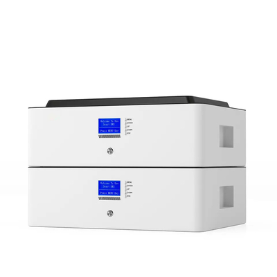 51.2V 100Ah এনার্জি স্টোরেজ ব্যাটারি প্যাক 5.12 KWh কাস্টম BMS স্ট্যাকেবল ব্যাটারি প্যাক